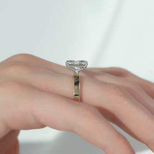 The Eleanor Set With A 2 Carat Radiant Moissanite