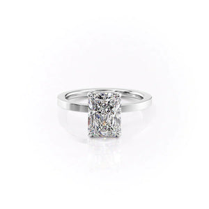 The Eleanor Set With A 2 Carat Radiant Lab Diamond