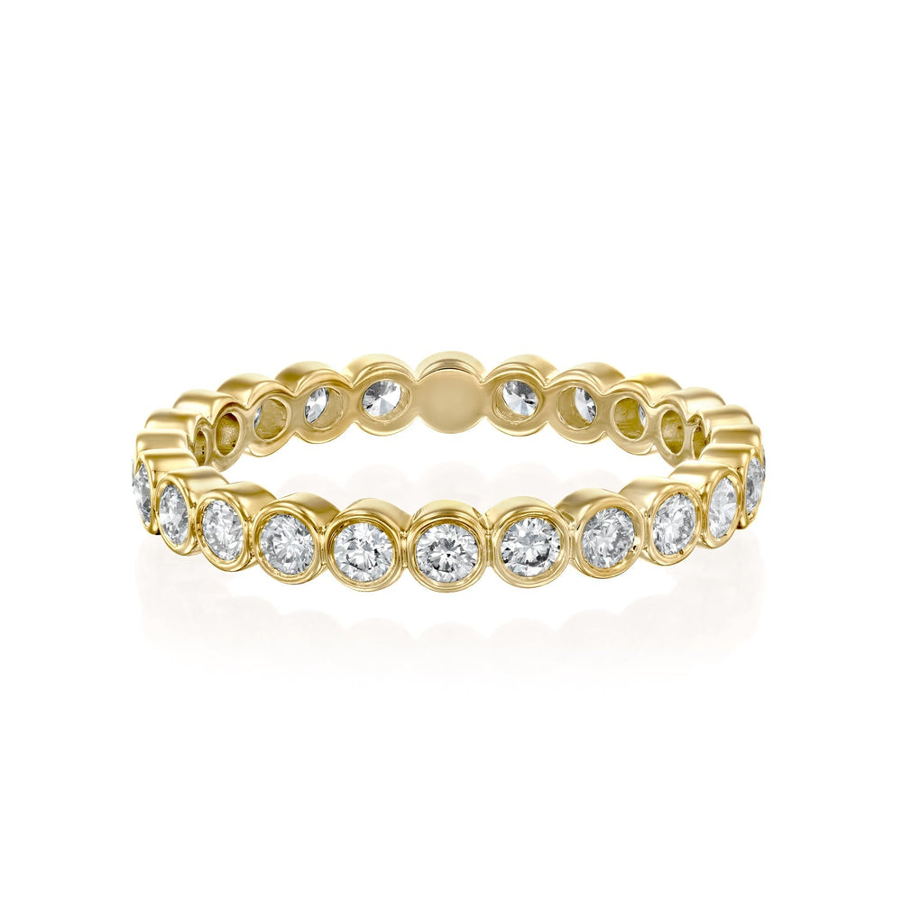 0.5ct Round Bezel Eternity