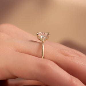 The Margot Set With A Princess Lab Diamond
