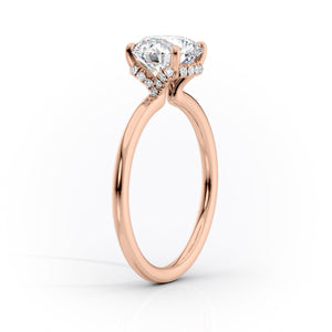 The Margot Set With A 1.5 Carat Round Lab Diamond