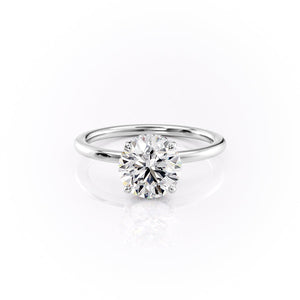 The Margot Set With A 1.5 Carat Round Lab Diamond
