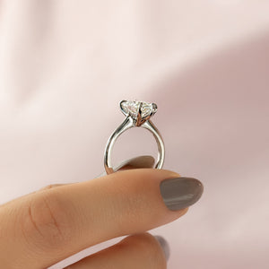 The Katelyn Set With A 4.5 Carat Marquise Moissanite