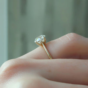 The Katelyn Set With A 2 Carat Round Moissanite