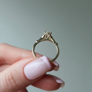 The Stephanie Set With A 3 Carat Oval Lab Diamond