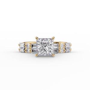 The Patricia Set With A Princess Lab Diamond