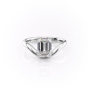The Berta Set With A 1.5 Carat Emerald Lab Diamond