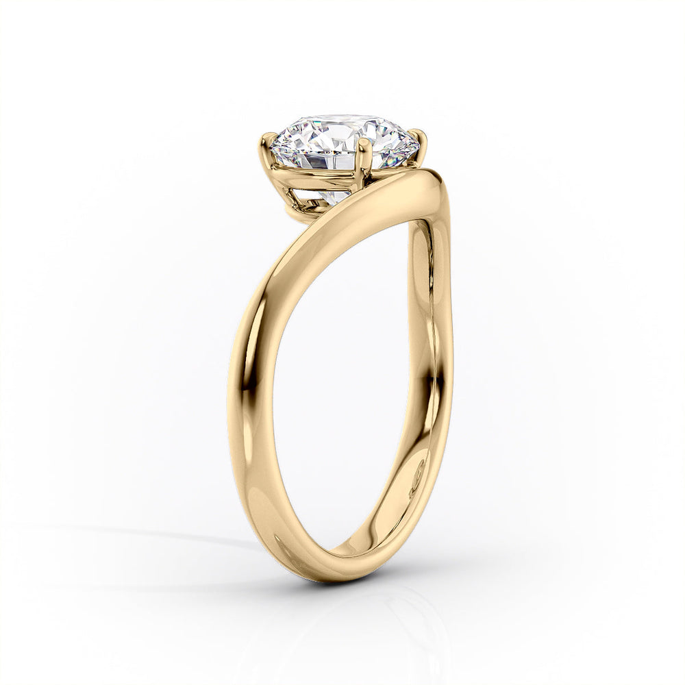 The Berta Set With A 2 Carat Marquise Moissanite