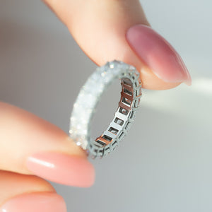 4.5ct Radiant Eternity