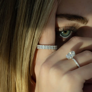 4.5ct Radiant Eternity