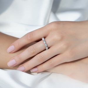 1.5ct East West Pear Eternity