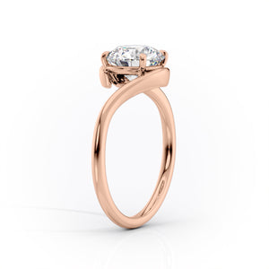 The Skyler Set With A 1 Carat Princess Lab Diamond