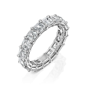 4ct Asscher Eternity