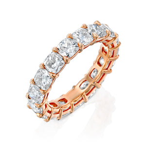 3ct Cushion Eternity