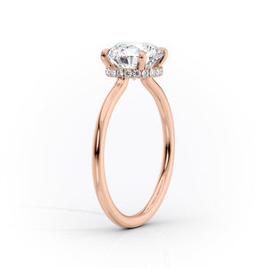 The Aline Set With A 2 Carat Pear Lab Diamond
