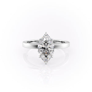The Sydney Set With A Marquise Moissanite