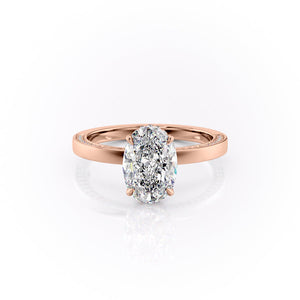 The Sydney Set With A Oval Moissanite