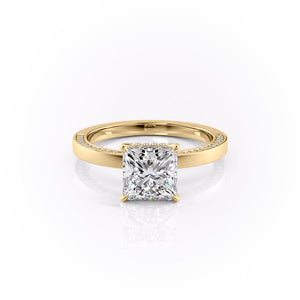 The Sydney Set With A Princess Moissanite