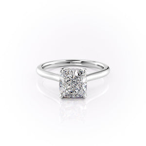 The Morgan Set With A Cushion Moissanite