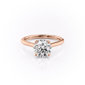The Morgan Set With A Round Moissanite