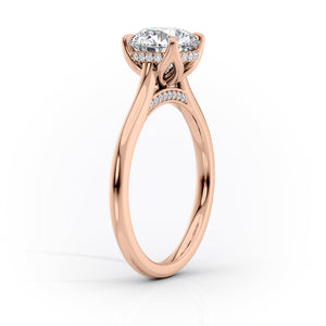 The Morgan Set With A Radiant Moissanite