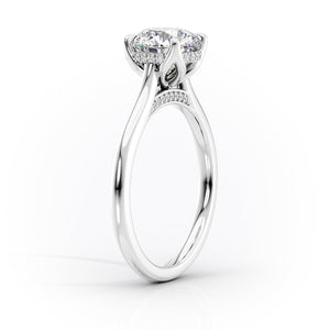 The Morgan Set With A Radiant Moissanite
