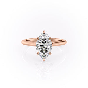The Miranda Set With A Marquise Moissanite