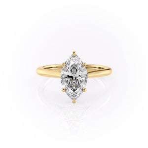 The Miranda Set With A Marquise Moissanite
