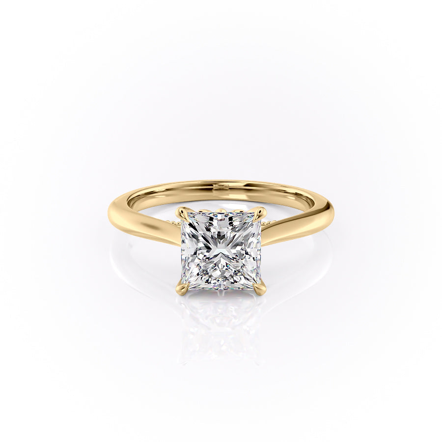 The Miranda Set With A Princess Moissanite