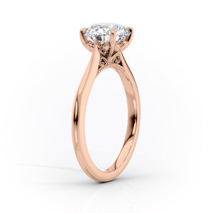 The Miranda Set With A Radiant Moissanite