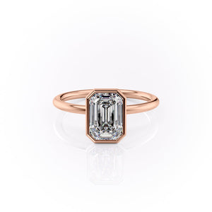 The Layla Set With A Emerald Moissanite