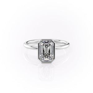 The Layla Set With A Emerald Moissanite