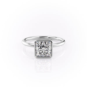 The Layla Set With A Princess Moissanite