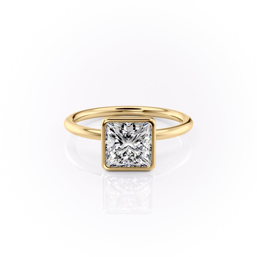 The Layla Set With A Princess Moissanite