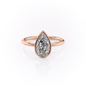 The Layla Set With A Pear Moissanite