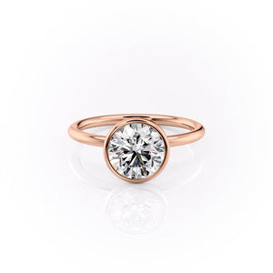 The Layla Set With A Round Moissanite