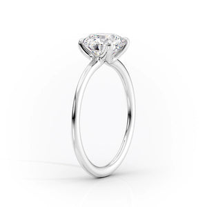 The Ashley Set With A 2.5 Carat Marquise Lab Diamond