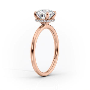 The Alex Set With A 3 Carat Emerald Moissanite