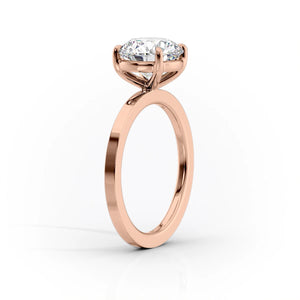 The Eleanor Set With A 5 Carat Radiant Moissanite