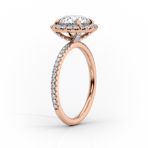 The Lenny Set With A 1 Carat Marquise Lab Diamond