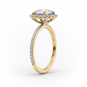 The Lenny Set With A 1.5 Carat Marquise Lab Diamond
