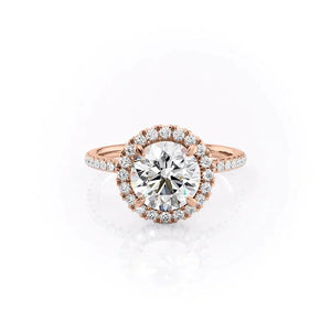 The Lenny Set With A 1.5 Carat Round Lab Diamond