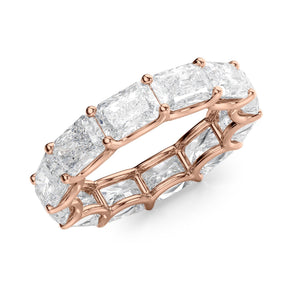 2ct East West Radiant U Prong Eternity