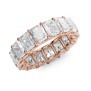 4ct Radiant U Prong Eternity