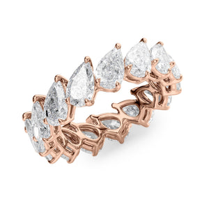 2.5ct Slanted Pear Eternity