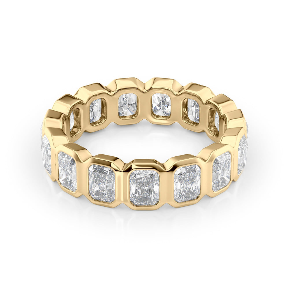 3ct Radiant Bezel Eternity