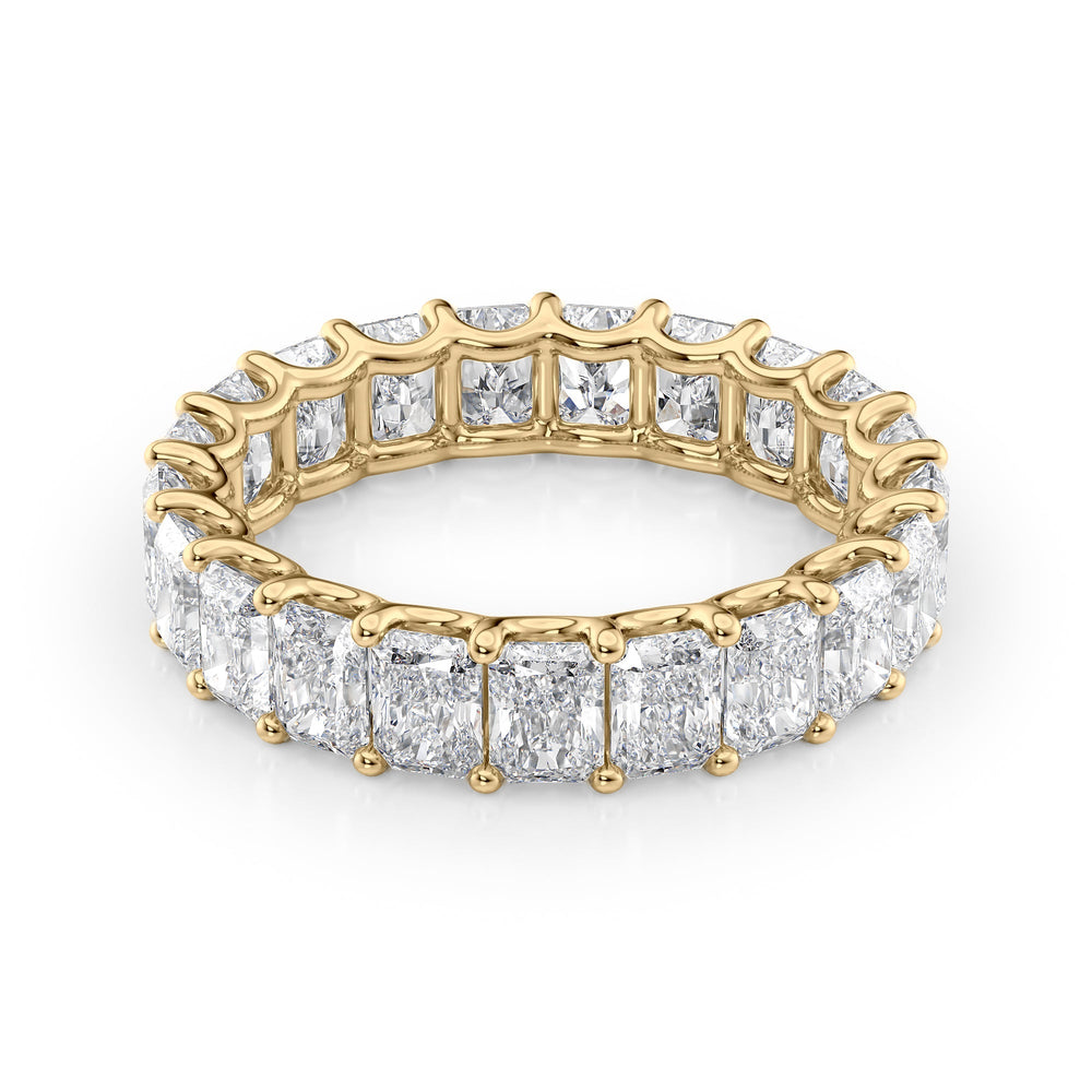 4ct Radiant U Prong Eternity