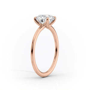 The Ashley Set With A 2 Carat Radiant Lab Diamond