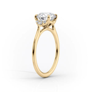 The Victoria Set With A 2 Carat Round Lab Diamond