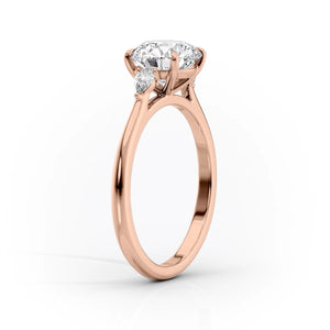 The Pears Liv Set With A 1.5 Carat Emerald Lab Diamond